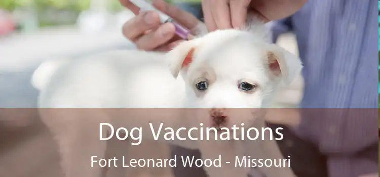 Dog Vaccinations Fort Leonard Wood - Missouri