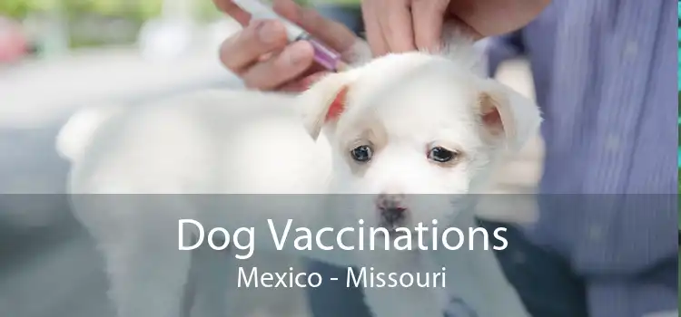 Dog Vaccinations Mexico - Missouri