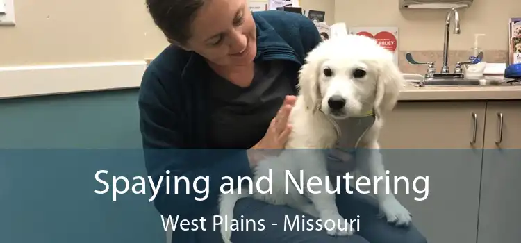 Spaying and Neutering West Plains - Missouri
